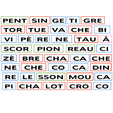 Des étiquettes de syllabes à imprimer