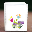 Lampion petites fleurs