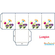 Lampion petites fleurs