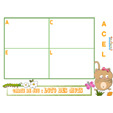 Planche 2 loto des mots "A-C-E-L"