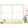 Loto des mots : B-D-M-S planche 1 taupe