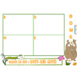 planche 4 taupe fille : B-D-M-S