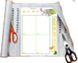 Plastifier les planche de loto des mots