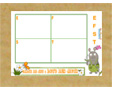 Coller les planches sur du carton