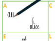 Ecrire les mots