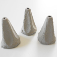 3 cones