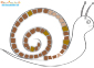 Suivre la forme de la spirale