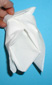 pliage serviette fleur 7