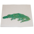 peindre le crocodile