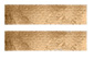 2 bandes de carton