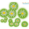 fleurs pour le cadre