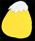 Coller le haut de la coquille