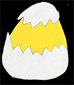 Coller le bas de la coquille