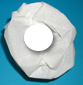 Coller une rondelle de papier