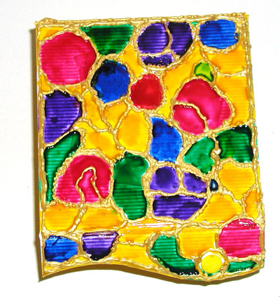 Coffret décoré en cloisonné