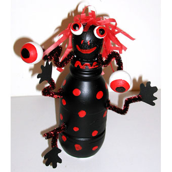 Monstre d' Halloween bouteille