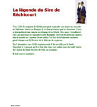 Saint Nicolas légende du sire de Réchicourt
