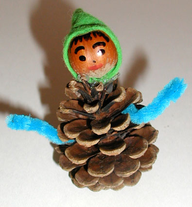 DÃ©coration NoÃ«l pomme de pin