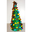 Bricolage d'un mini sapin de Noël
