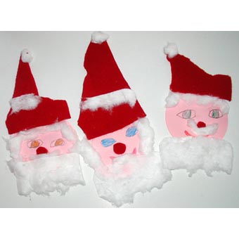 Tête de Père Noël