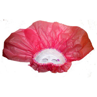 Masque de Venise à voile rose