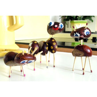 Réaliser des animaux en marrons
