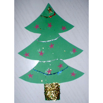 Décorations de sapin de Noël paillettes