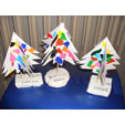 sapin de Noël en papier pour les enfants