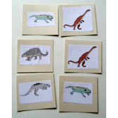 Jeu de mémoire sur les dinosaures