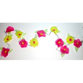 Fabriquer une guirlande de fleurs anémones
