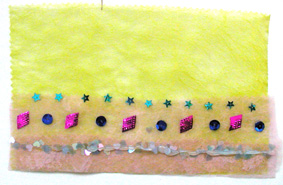 DÃ©corer le papier avec des strass