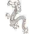 coloriage dragon
