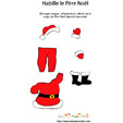 Fabriquer une poupée Père Noël 