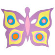 Terminer le masque papillon