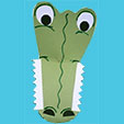 Masque crocodile