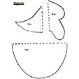 Modele masque oiseau