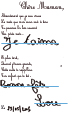 Ecrire le texte de fête des mères