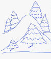 payasage sapins