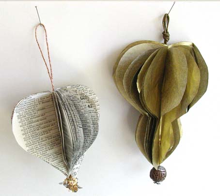 boule en papier naturel