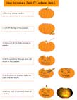 Mode d'emploi Jack'o Lantern en anglais