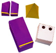 Assembler et coller le paper toy