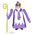 Paper toys saint Nicolas