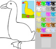 Coloriage oie