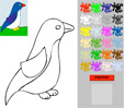 Coloriage d'un pingouin
