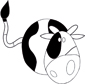 coloriage vache