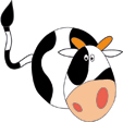 coloriage vache St Moret