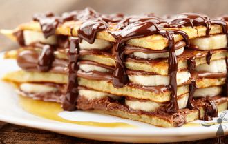 Le mille-feuille de crêpes