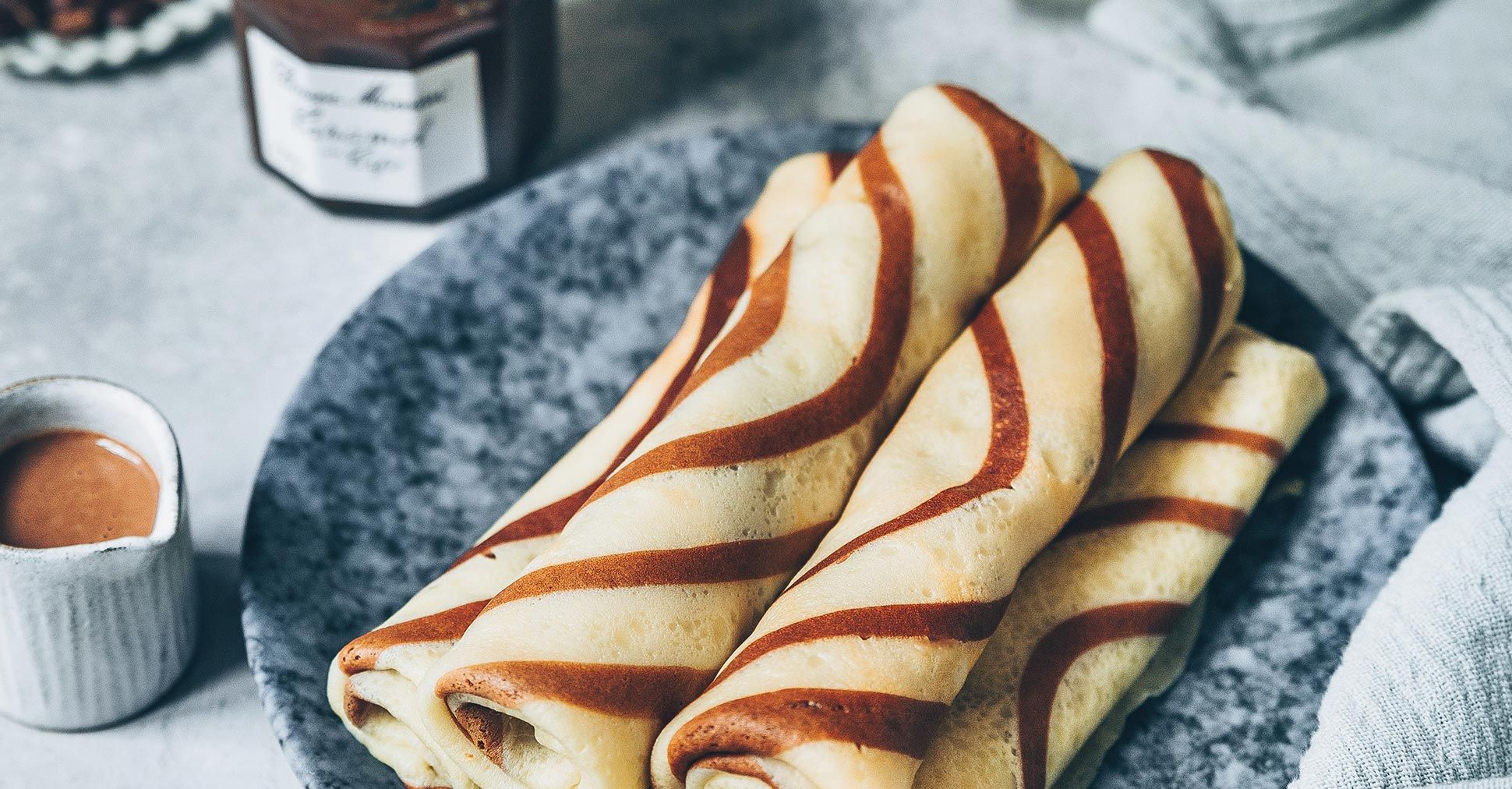 Les crêpes marbrées
