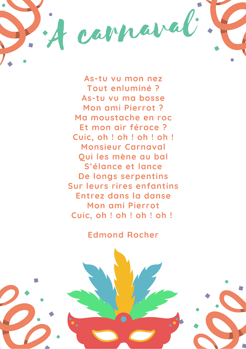 poesie carnaval