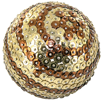 Boule sequin or